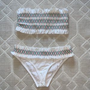 Tori Burch swimsuit, size small top & bottom